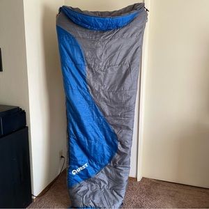 Quest Blue/Gray Adult Sleeping Bag